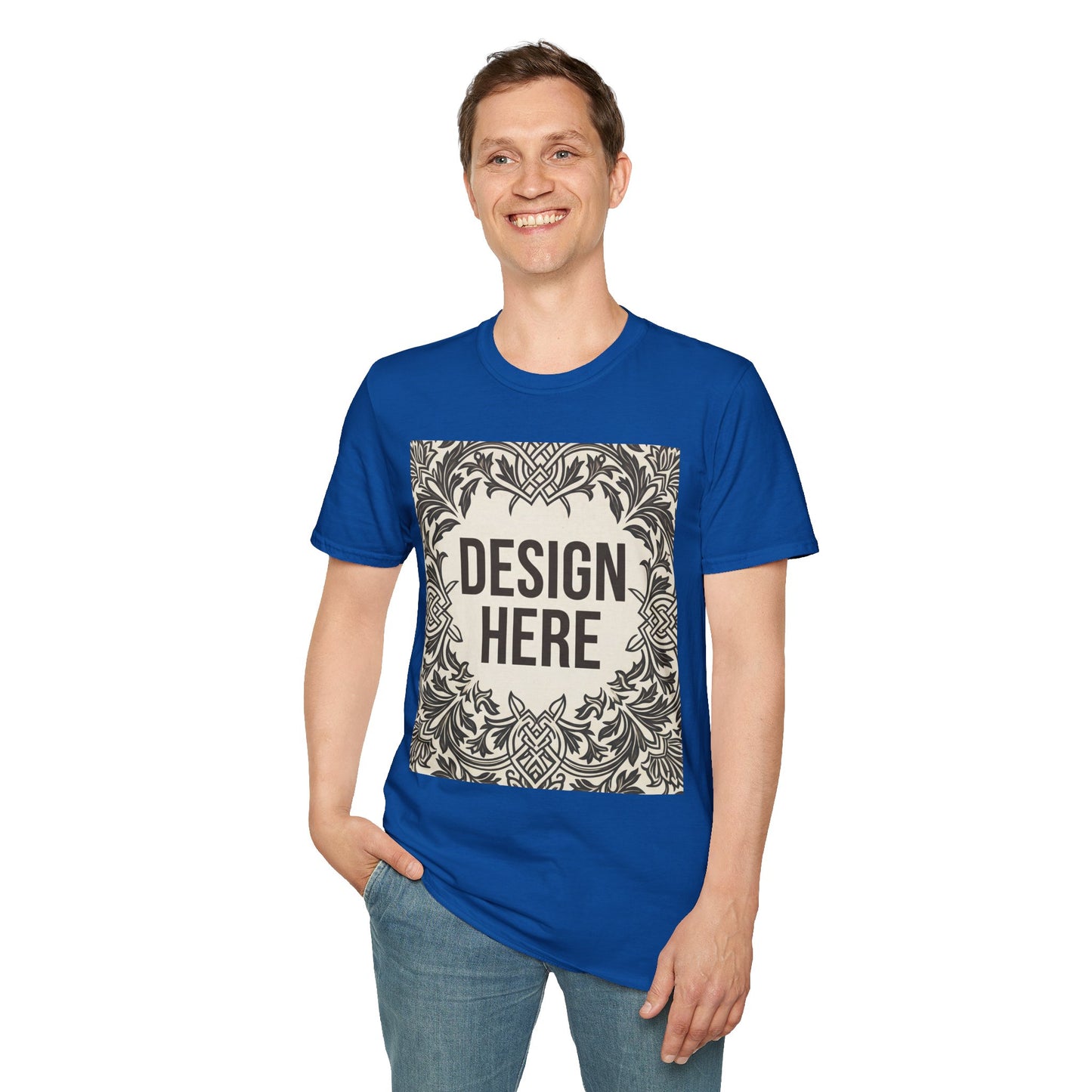 Custom Unisex T-Shirt – Upload Your Design, Choose Your Color