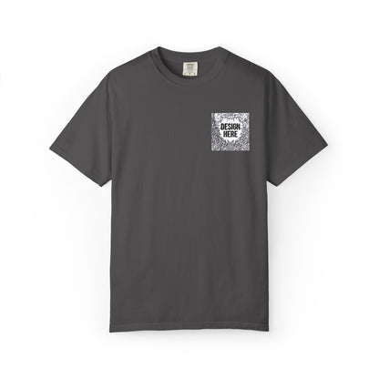 Custom Embroidered T-Shirt – Upload Your Design (3 Colors Max)