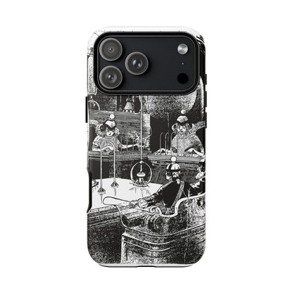 Phone Case — Vintage Steampunk Laboratory Illustration Tough Cases