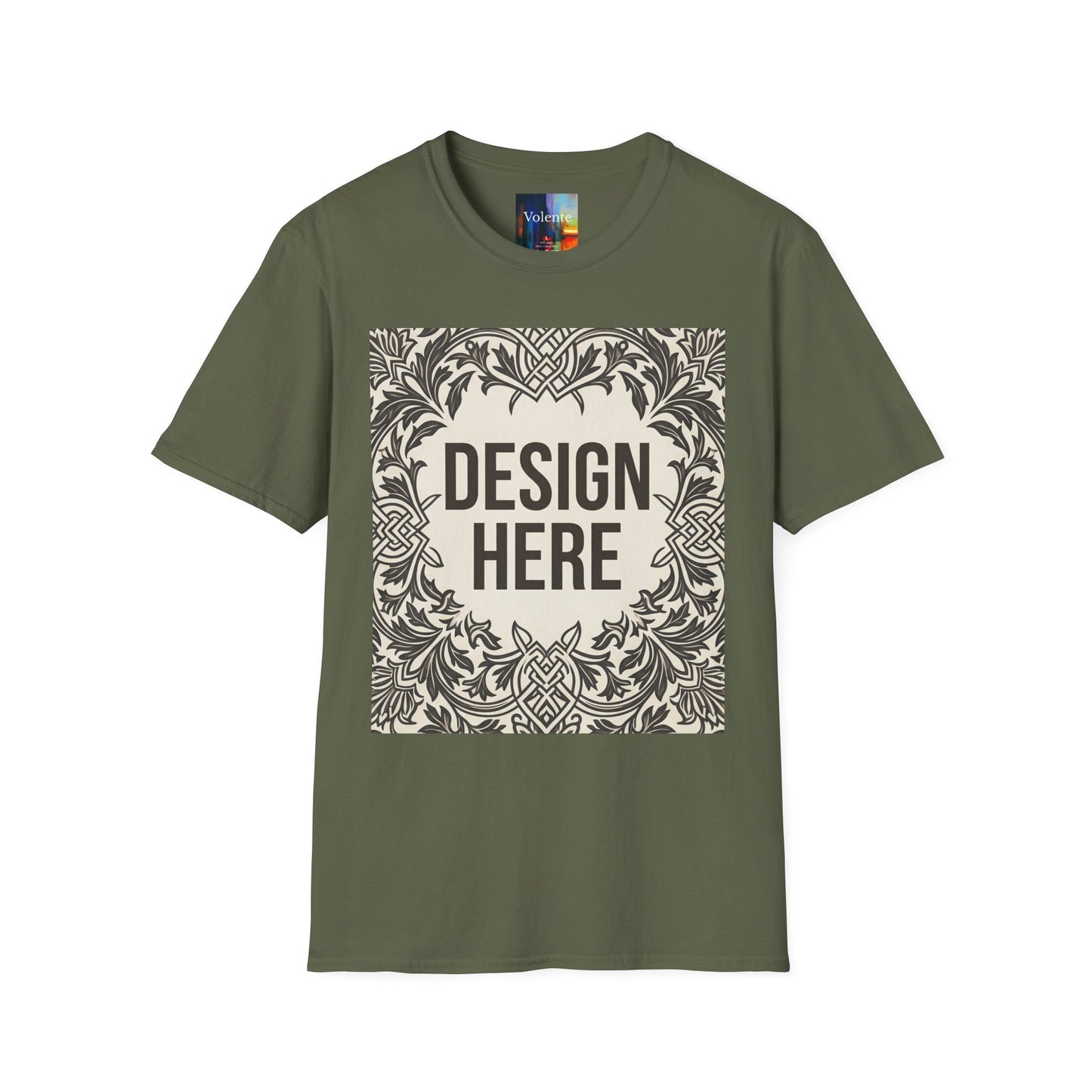 Custom Unisex T-Shirt – Upload Your Design, Choose Your Color