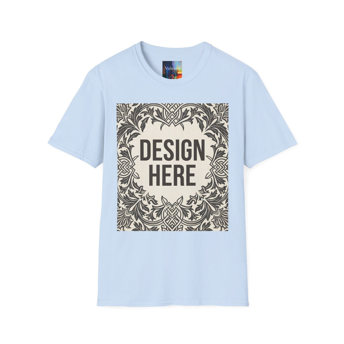 Custom Unisex T-Shirt – Upload Your Design, Choose Your Color