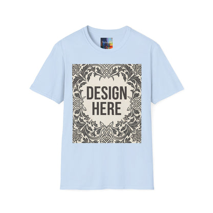 Custom Unisex T-Shirt – Upload Your Design, Choose Your Color