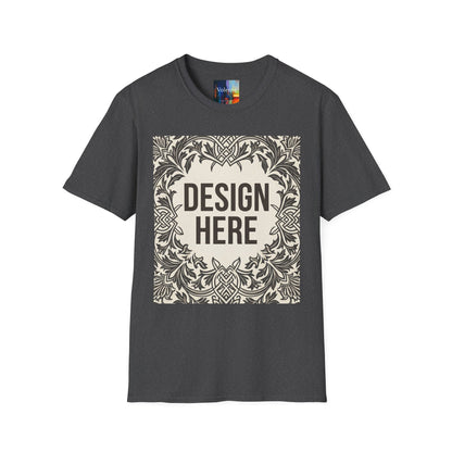 Custom Unisex T-Shirt – Upload Your Design, Choose Your Color