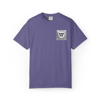 Custom Embroidered T-Shirt – Upload Your Design (3 Colors Max)