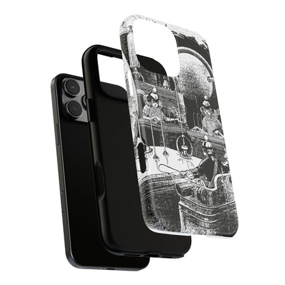Phone Case — Vintage Steampunk Laboratory Illustration Tough Cases