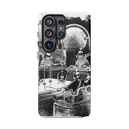 Phone Case — Vintage Steampunk Laboratory Illustration Tough Cases