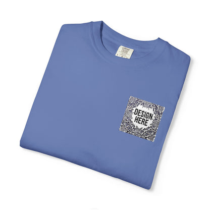 Custom Embroidered T-Shirt – Upload Your Design (3 Colors Max)