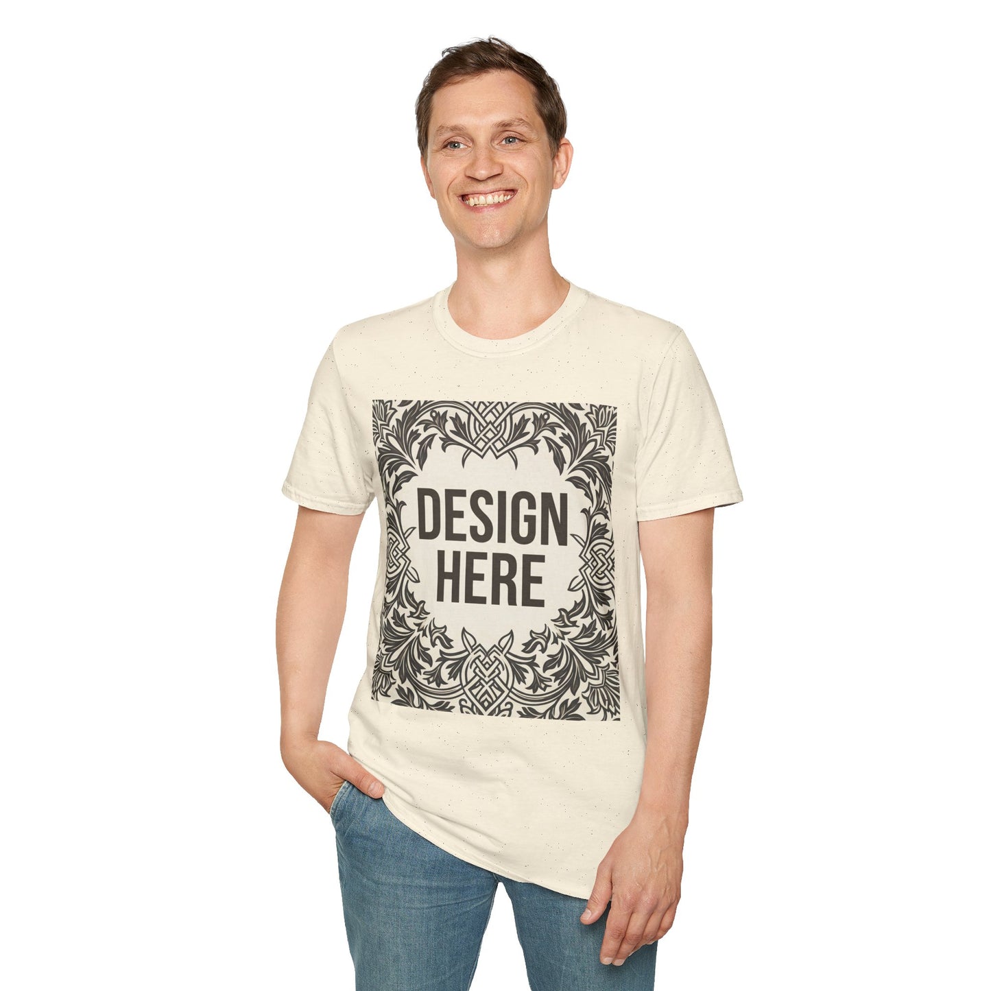 Custom Unisex T-Shirt – Upload Your Design, Choose Your Color