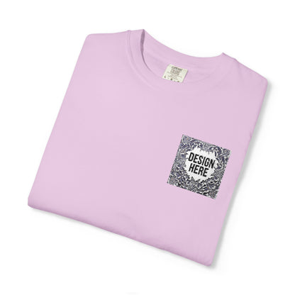 Custom Embroidered T-Shirt – Upload Your Design (3 Colors Max)
