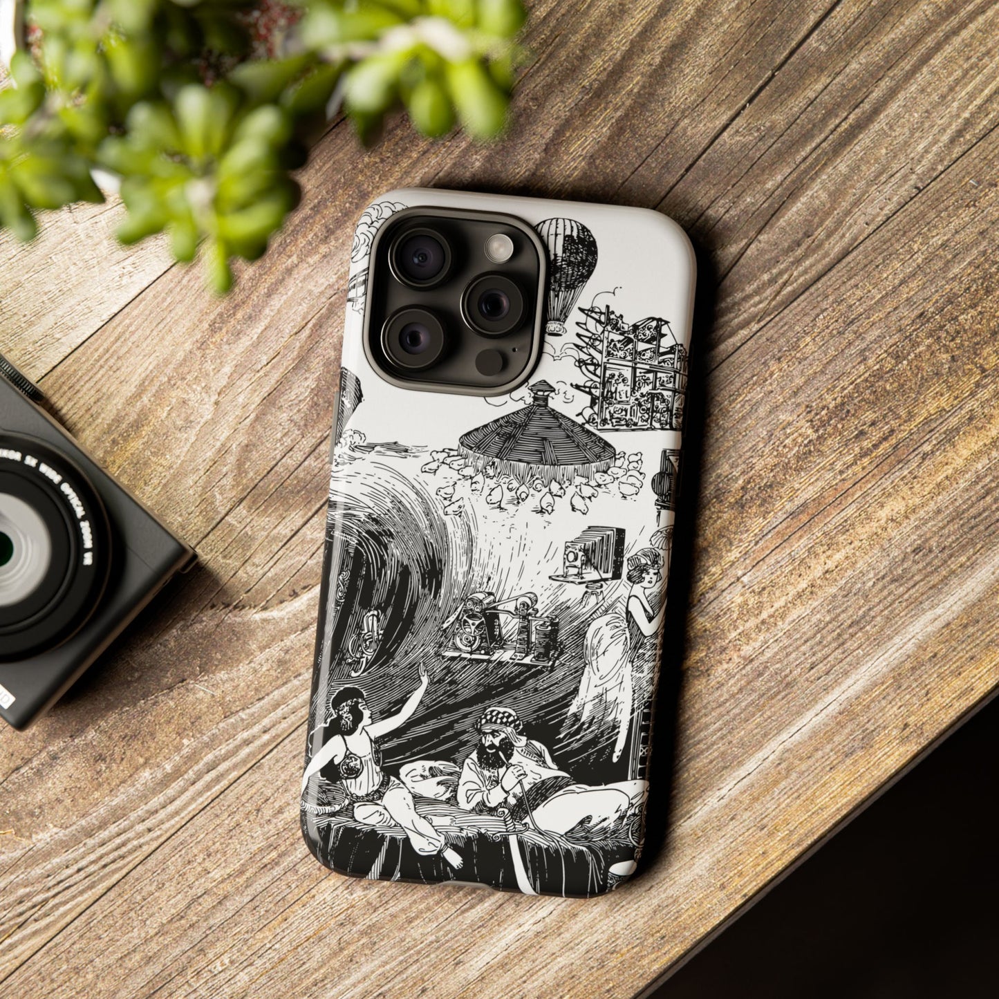 Illustrated Vintage Adventure Phone Case