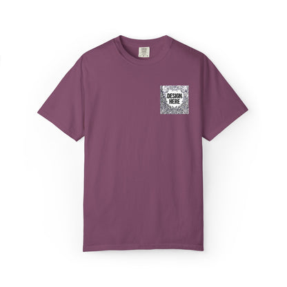 Custom Embroidered T-Shirt – Upload Your Design (3 Colors Max)