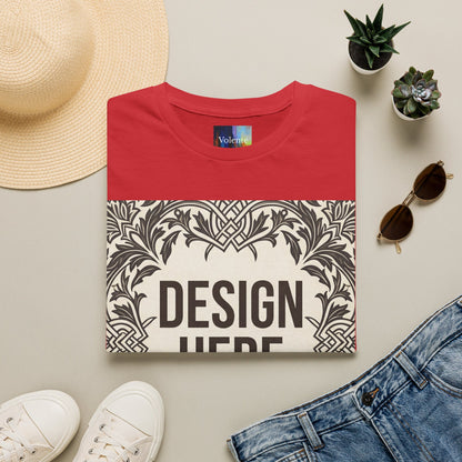 Custom Unisex T-Shirt – Upload Your Design, Choose Your Color