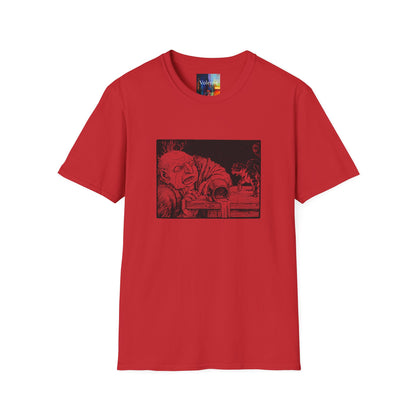 Creepy Vintage Ghoul Illustration T-Shirt – Horror Art Tee